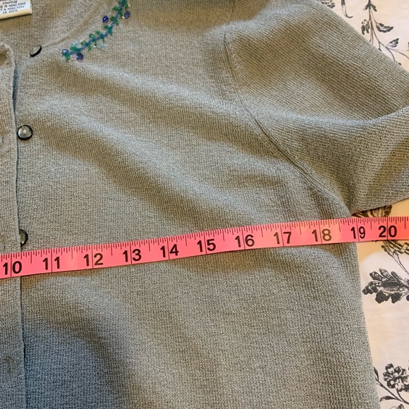 Vintage beaded cardigan - Picture 4 of 4